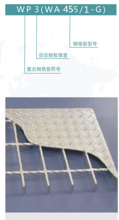 WP3WA455/1-G鋼格板是什么意思？